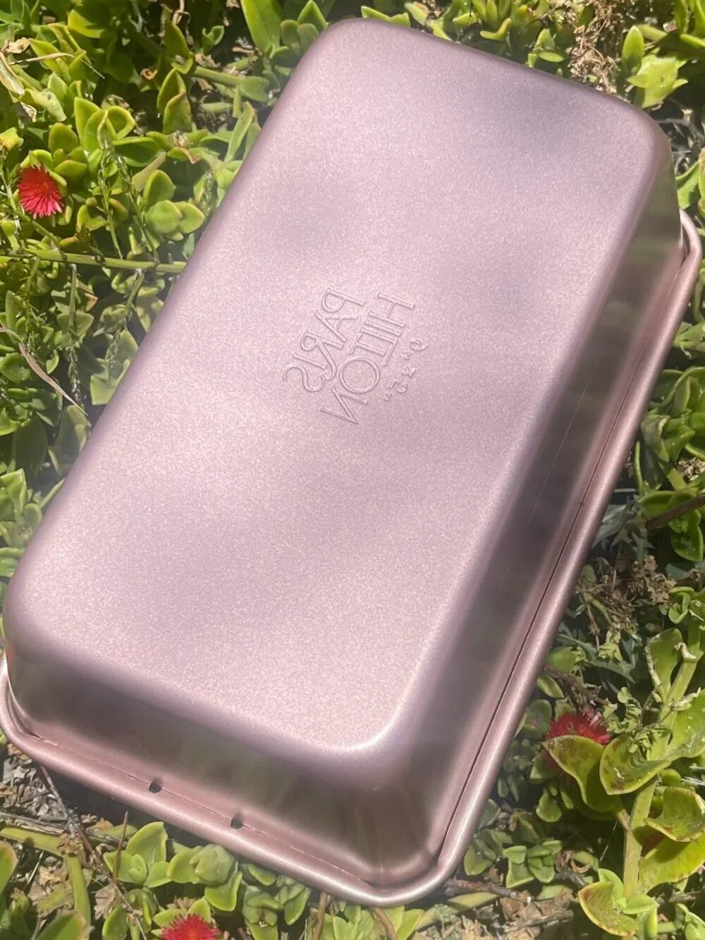 Paris Hilton Rose Gold 9” Square Cake Pan New
